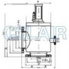 GDQ-J10(b)，GDQ-J16(b)，GDQ-J25(b)，GDQ-J32(b)，氣動活套法蘭擋板閥