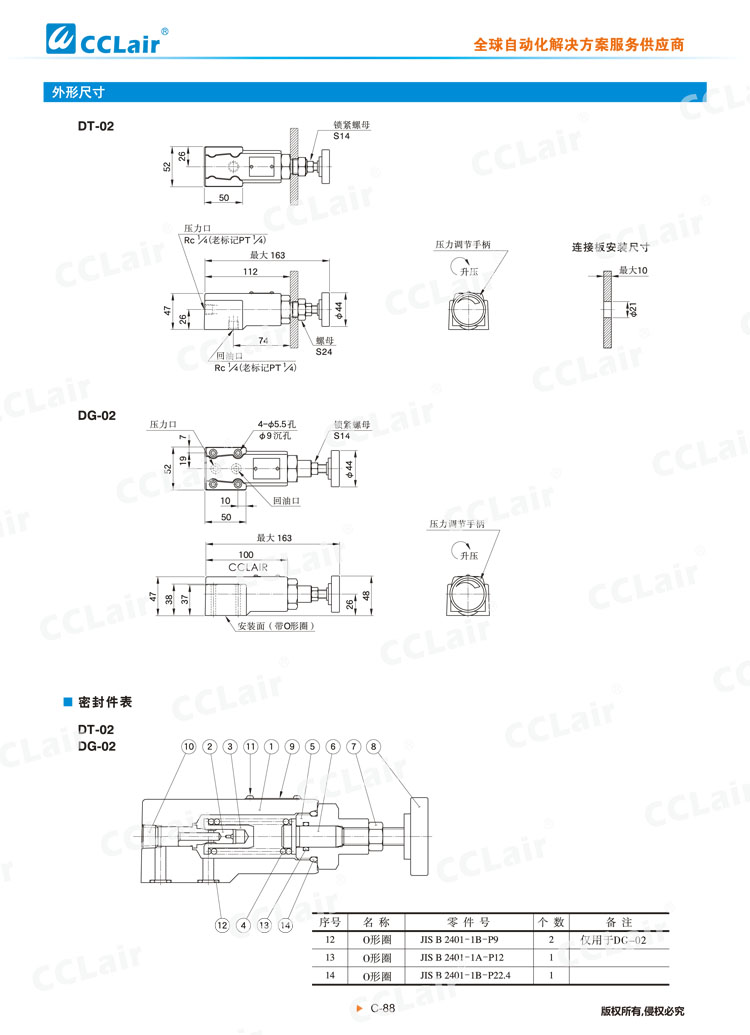 DT、DG系列直動式溢流閥-2