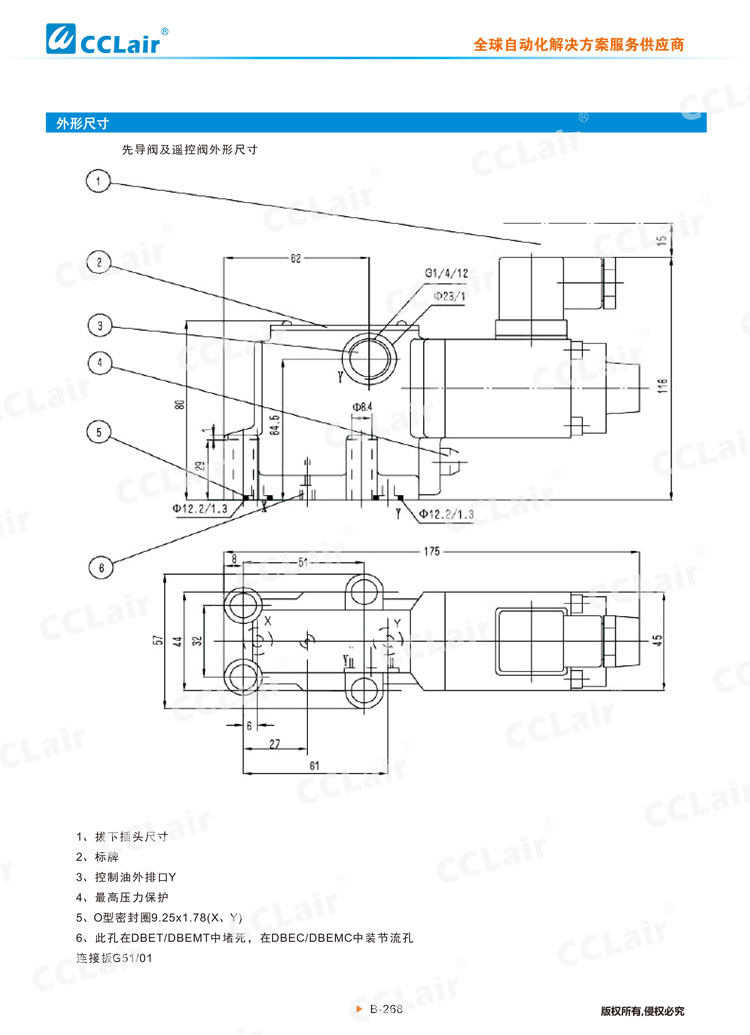 DBE、DBEM型先導(dǎo)式比例溢流閥-5