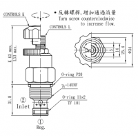 CNC-102-L2.0N，CNC-122-L2.0N流量閥集流閥