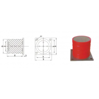 QS-ZLC-18/19/20/21/22/23/24/25，QS-ZLC-11/2/3/4/5/6/7/8/9/10/11/12/13/14/15/16/17	QS-ZLC型聚氨酯緩沖器